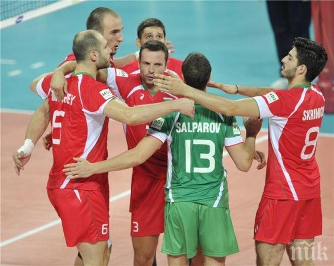 Волейболистите ни играят с Канада в Ботевград