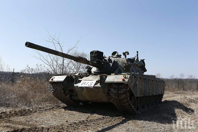 Германската армия връща на въоръжение	 стотина танка