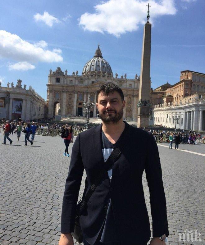 Бареков от Рим: По традиция на Разпети петък посетих базиликата „Свети Петър”