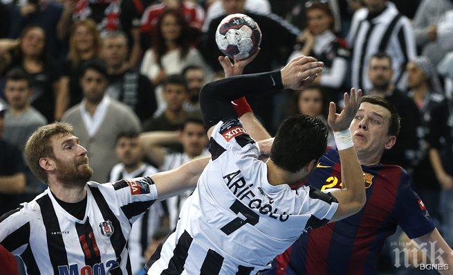 В Мерсин изпочупиха автобуса на хандбалния Бешикташ