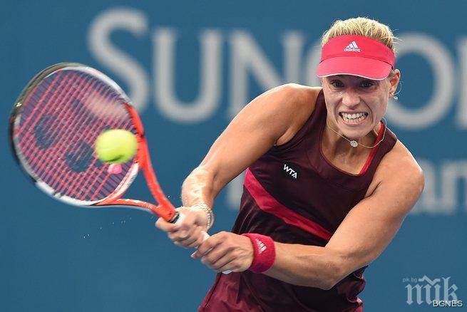 Кербер е последната полуфиналистка в Чарлстън