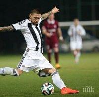 Иван Бандаловски игра при важна победа на Партизан

