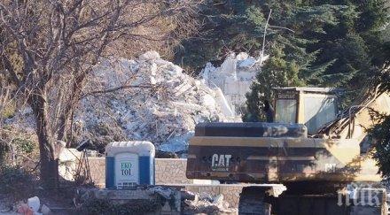 проверката срутения хотел вероника приключва април