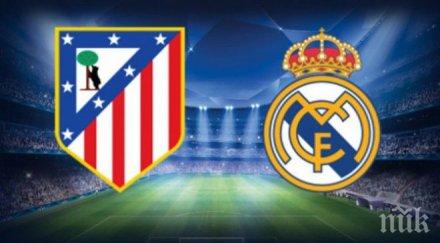 мадридското дерби завръща сцената шампионската лига