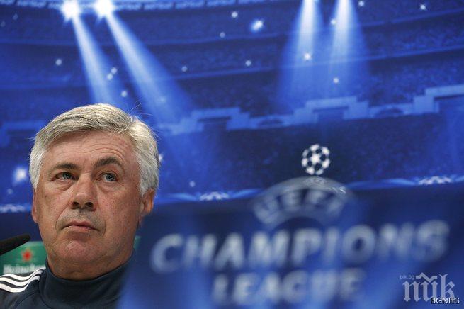 Анчелоти: Бъдещето ми в Реал Мадрид не зависи от мачовете с Атлетико