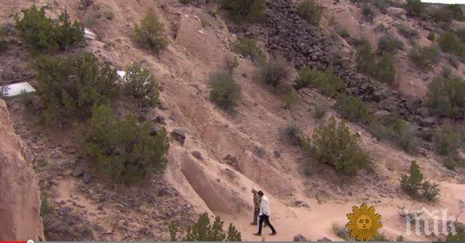 Те видяха отвор в склона и решиха да проверят какво има там. Това, което намериха, тотално ги остави без думи!
