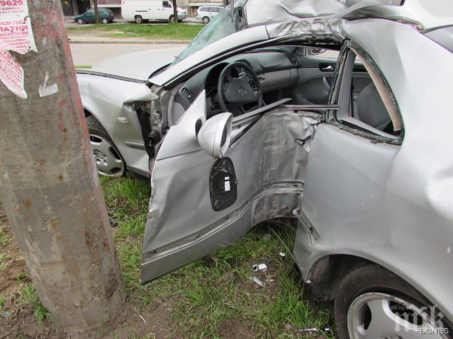 24-годишен мъж пострада при гонка на булевард в Русе