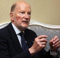 Симеон Сакскобургготски и парламентарният шеф на Румъния се събират в двореца 