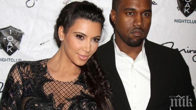 Слух: Ким Кардашиян и Кание Уест вдигат втора сватба