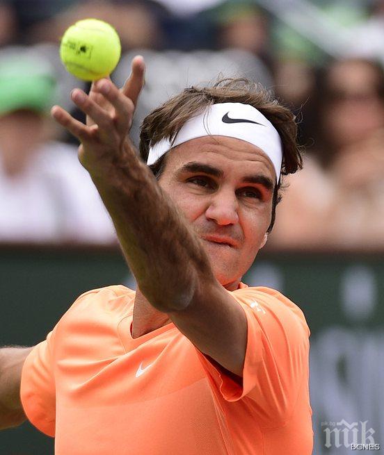 Федерер се класира за трети кръг в Монте Карло