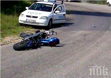 Мотопедист загина при тежка катастрофа край Карнобат