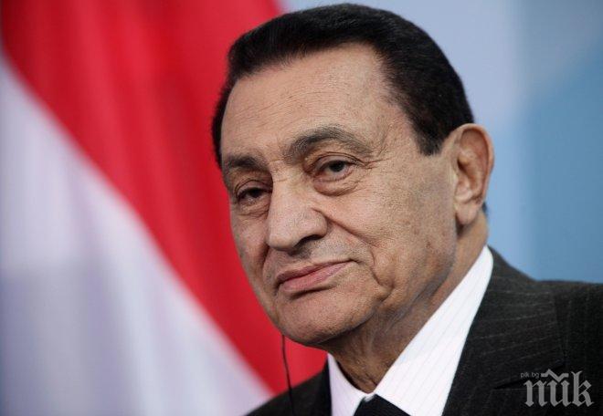 Извънредно! Почина Хосни Мубарак*