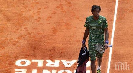 монфис изненада федерер изправя гришо четвъртфинала монте карло