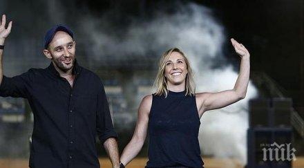 атлети заместват модели подиума