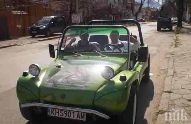 Куриоз! Ром от Кюстендил кара “Порше” уникат от 1957 г. (снимка)