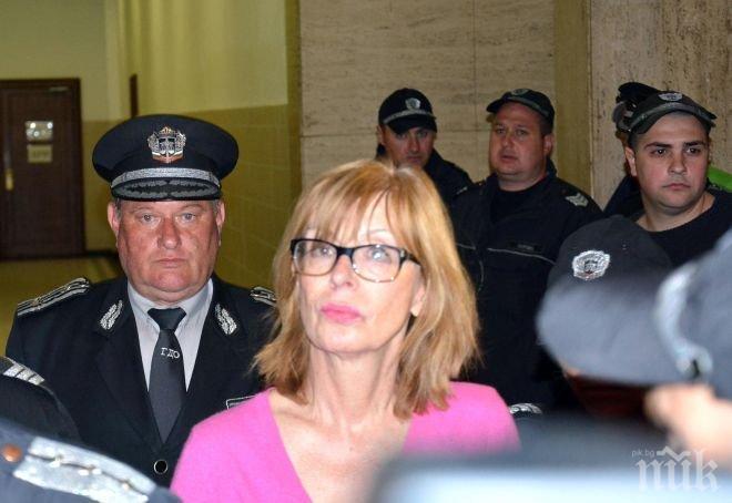 Прокуратурата поиска постоянна мярка задържане под стража за Румяна Ченалова
