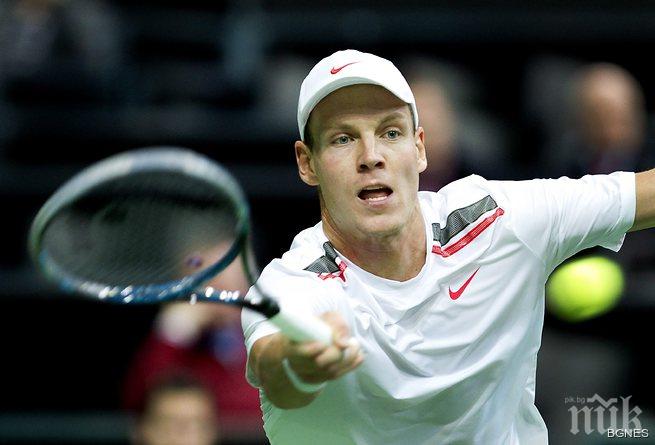 Бердих чака Димитров или Монфис в 1/2 финалите