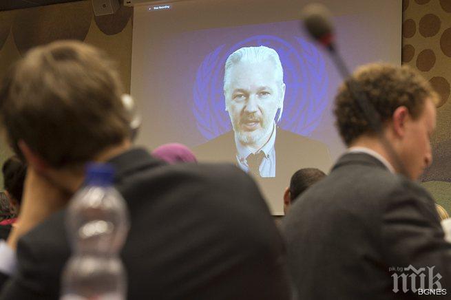 Асанж готов за показания пред шведски прокурор в Лондон