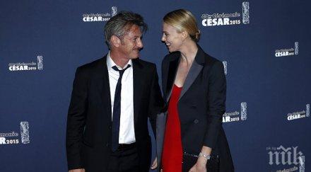 терон очарована любовника шон пен