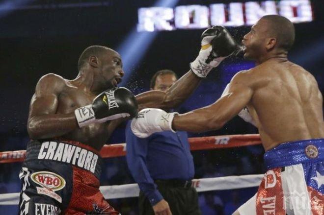 Терънс Крауфорд с поредна убийствена победа

