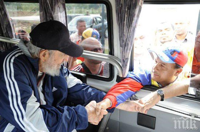 Фидел Кастро гласува от дома си на местните избори, донесоха му специална бюлетина в плик