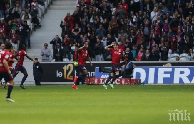 Лил пречупи Бордо, излезе седми в Лига 1