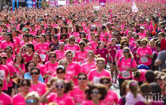 12 хиляди жени тичаха срещу рака на гърдата във Валенсия