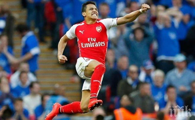 Арсенал е на финал за „ФА къп” след трудна победа над Рединг