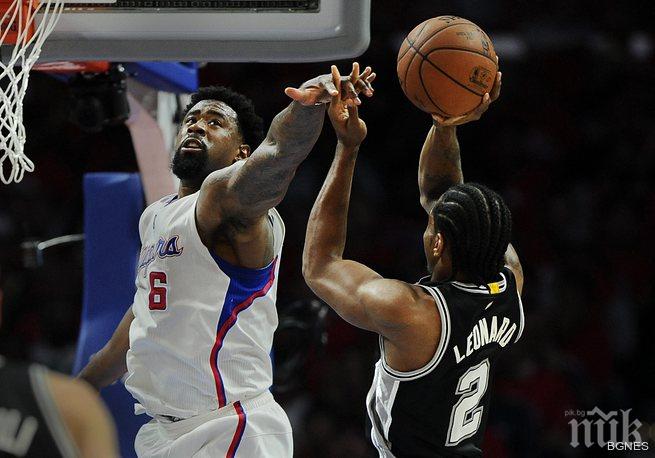 Клипърс поведе в серията срещу Спърс