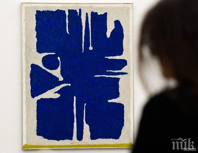 Синият цвят най-използван от художниците в края на миналия век