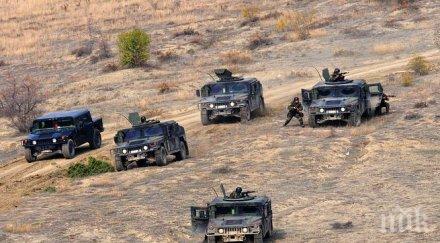 въоръжена група косово взе плен четирима македонски полицаи