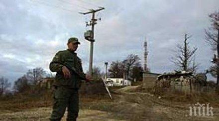 нападателите полицейското управление македония искали собствена държава признанието избягали обратно косово