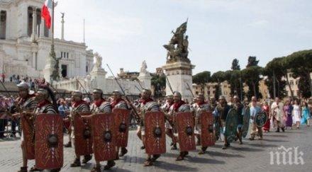 римски легионери свищов участваха празниците повод 2768 години основаването рим
