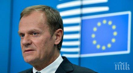 туск свика извънредна среща миграцията четвъртък