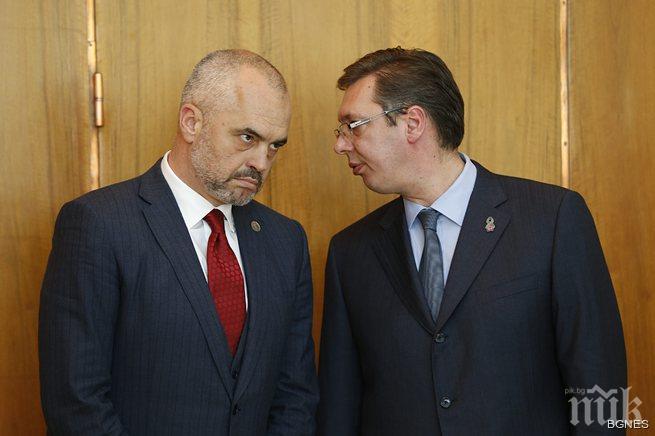 Сръбският премиер Вучич ще посети Тирана в края на май