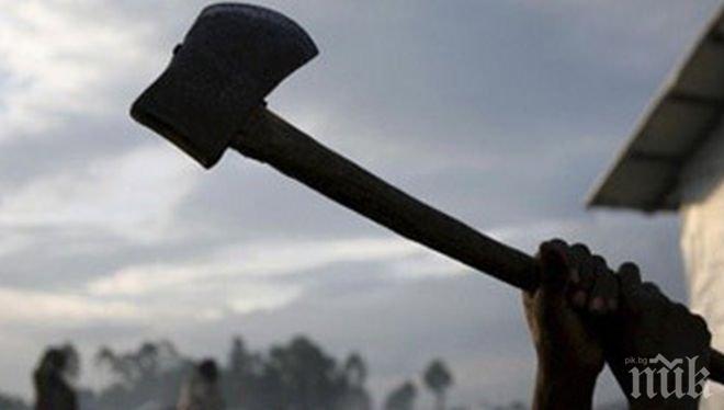 Тийнейджър преби млад мъж и потроши колата му с брадва 