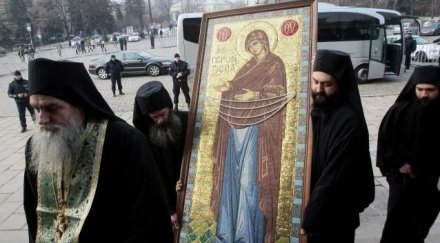 чудотворната икона пресвета богорица геронтиса вече софия