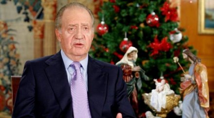 крал хуан карлос испанците бъдете единни кризата