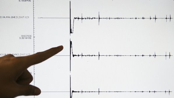 Земетресение 5,8 по Рихтер в Черно море