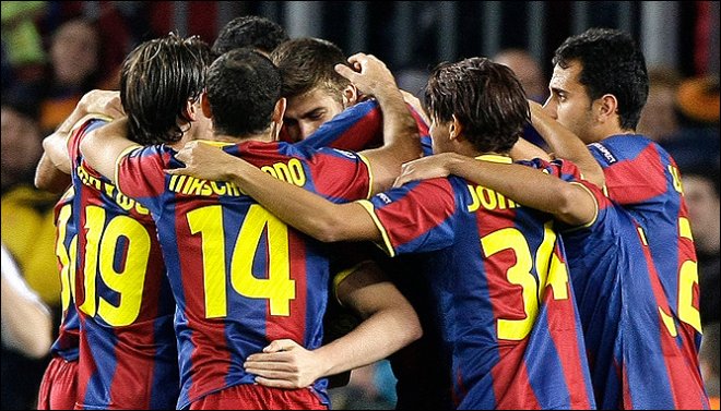 Барса наказа Валядолид