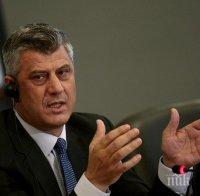 Хашим Тачи: Ще има последици след отказа на Сърбия