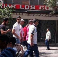 Новите сребърни бутонки на Кристиано Роналдо предизвикаха фурор преди войната Реал - Атлетико (снимки)