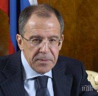 Лавров: Русия въоръжава Ирак и Сирия за борбата им с 