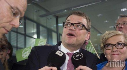 финландецът сипила иска силно малобройна коалиция