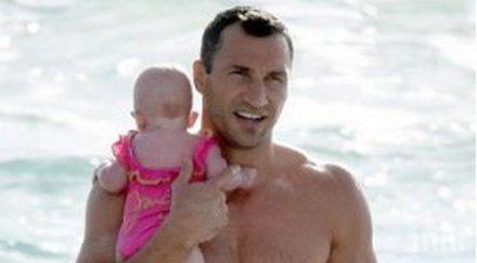 бащинството промени кличко отделя дъщеричката снимки