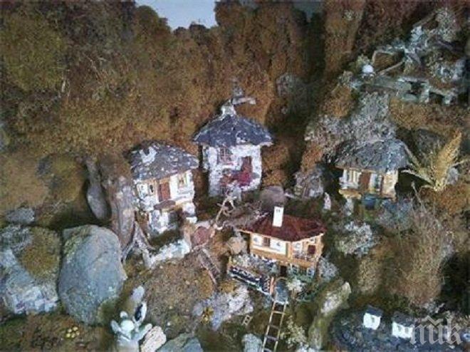 Бивш миньор привлича туристи с природен музей в дома си