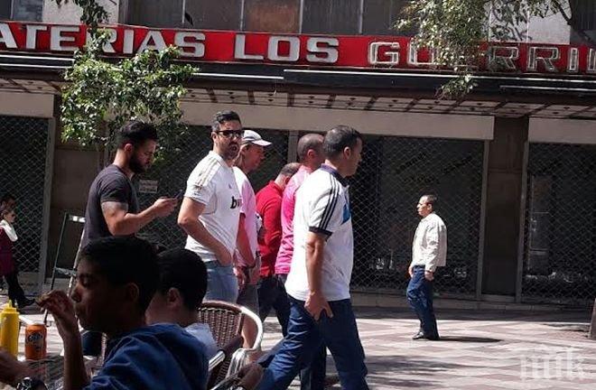 Новите сребърни бутонки на Кристиано Роналдо предизвикаха фурор преди войната Реал - Атлетико (снимки)