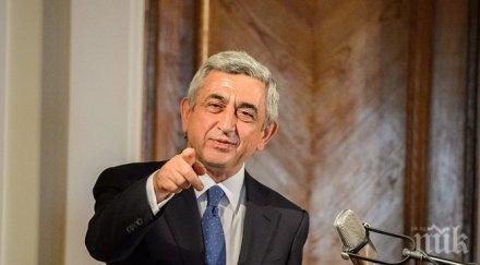 саркисян помирим турция признае геноцида