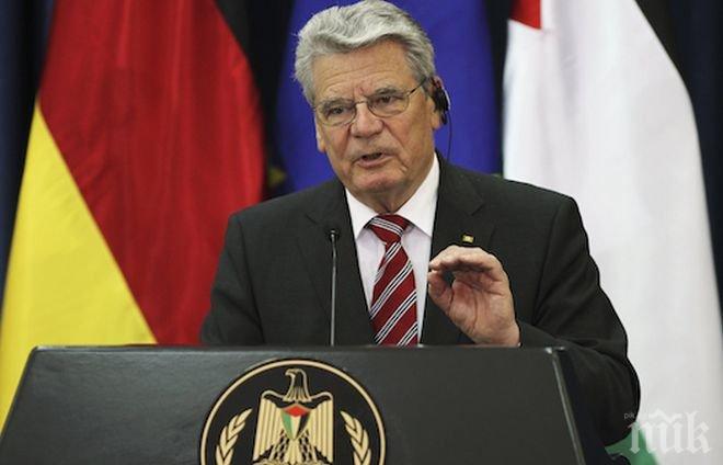 Германският президент шокира: Ние сме съучастници в арменския геноцид!