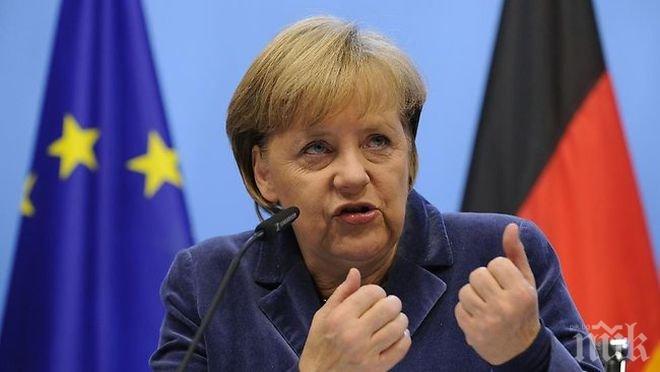 Меркел: Гърция не трябва да остава без пари